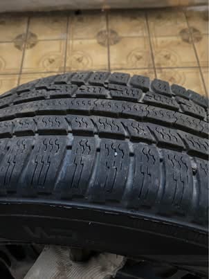 Plechová kola KOMPLET 4ks se zimní pneu 205/55 Nokian WR A3 - 2