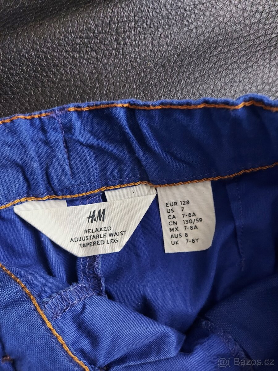 Letní chlapecké kalhoty H&M 128 - 2