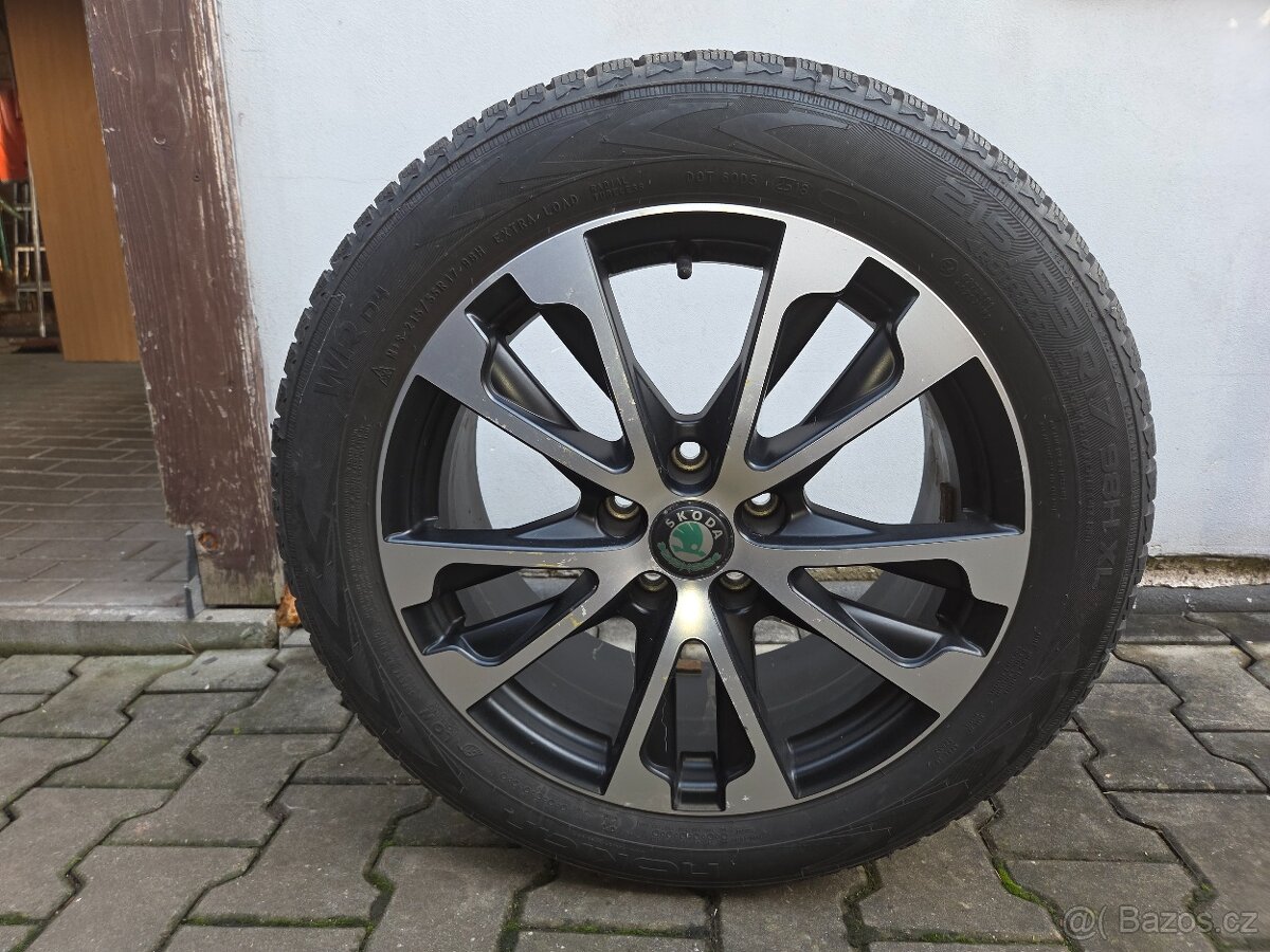 Sada zimních pneu NOKIAN R17 s orig. ALU disky Škoda Karoq - 2