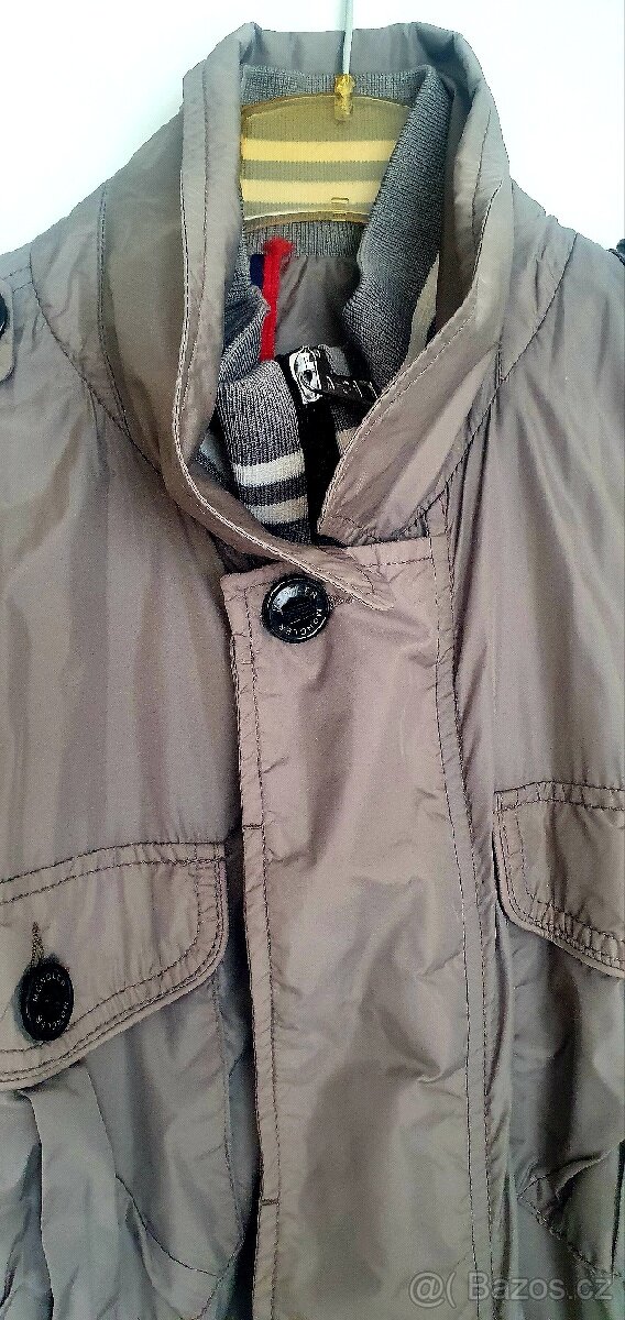 Moncler šedý kabát vel.5 - 2