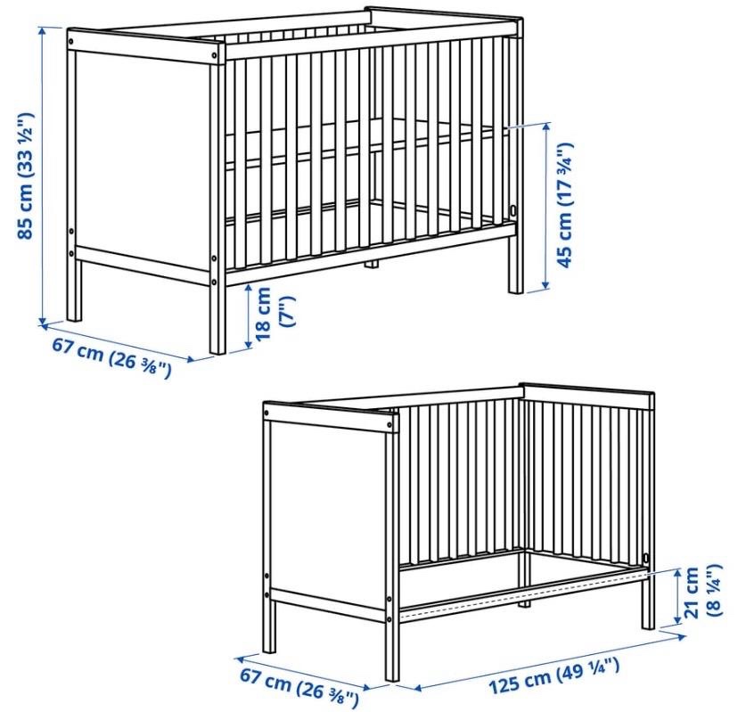 Dětská postýlka 0 - 3 roky, nebo dle potřeby - 2