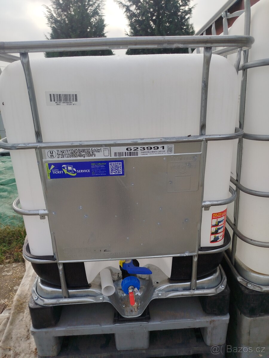 Ibc nádrže 600l a1000l od potravin - 2