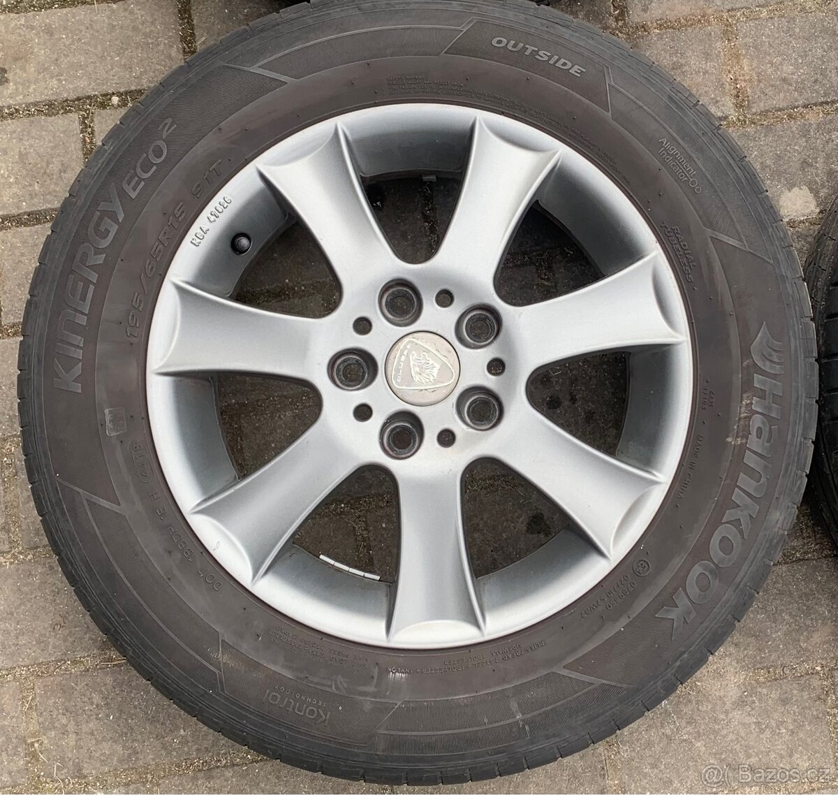 Alu kola 5x112, R15, letní, šedé - 2