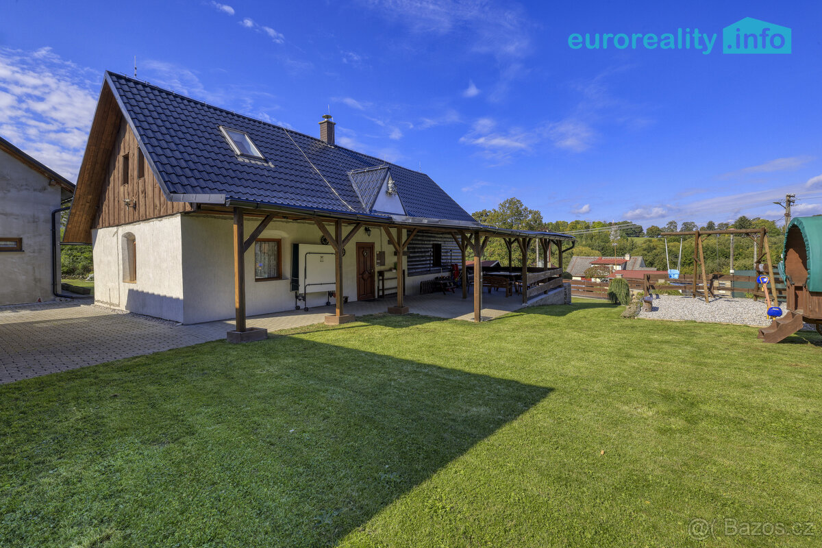 Prodej, rodinný dům 4+kk, 116 m², pozemek, 1361 m², Lazny, S - 2