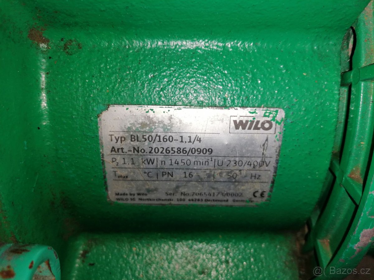 Čerpadlo wilo BL50/160 - 2