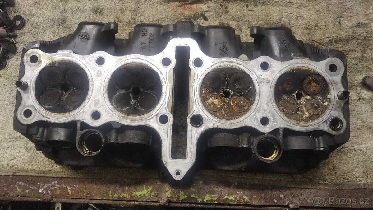 Suzuki GSX-R 750 (1985-87) - hlava válců - 2