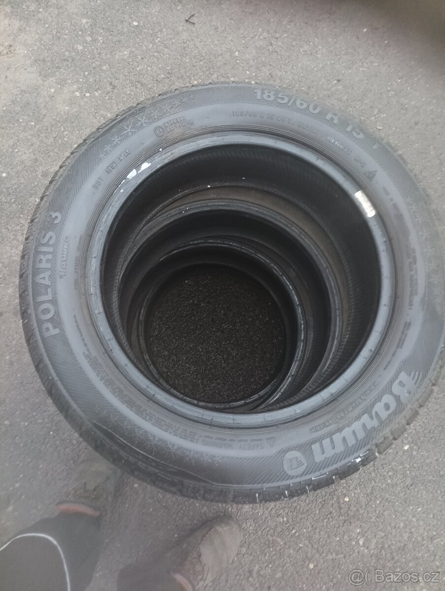 185/60R15 zimní pneu Barum Polaris3 - 2