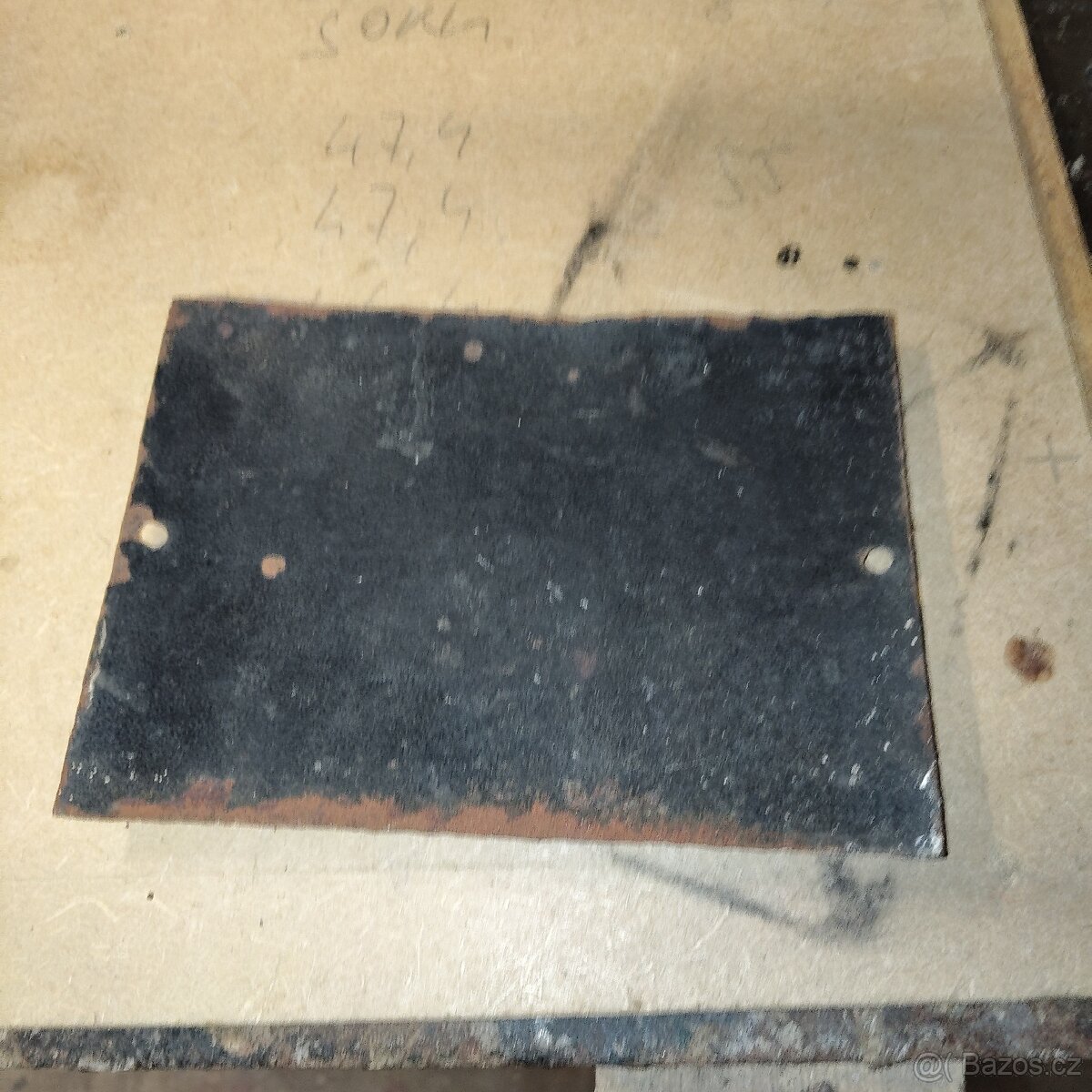 Stará smaltovaná cedule - 2