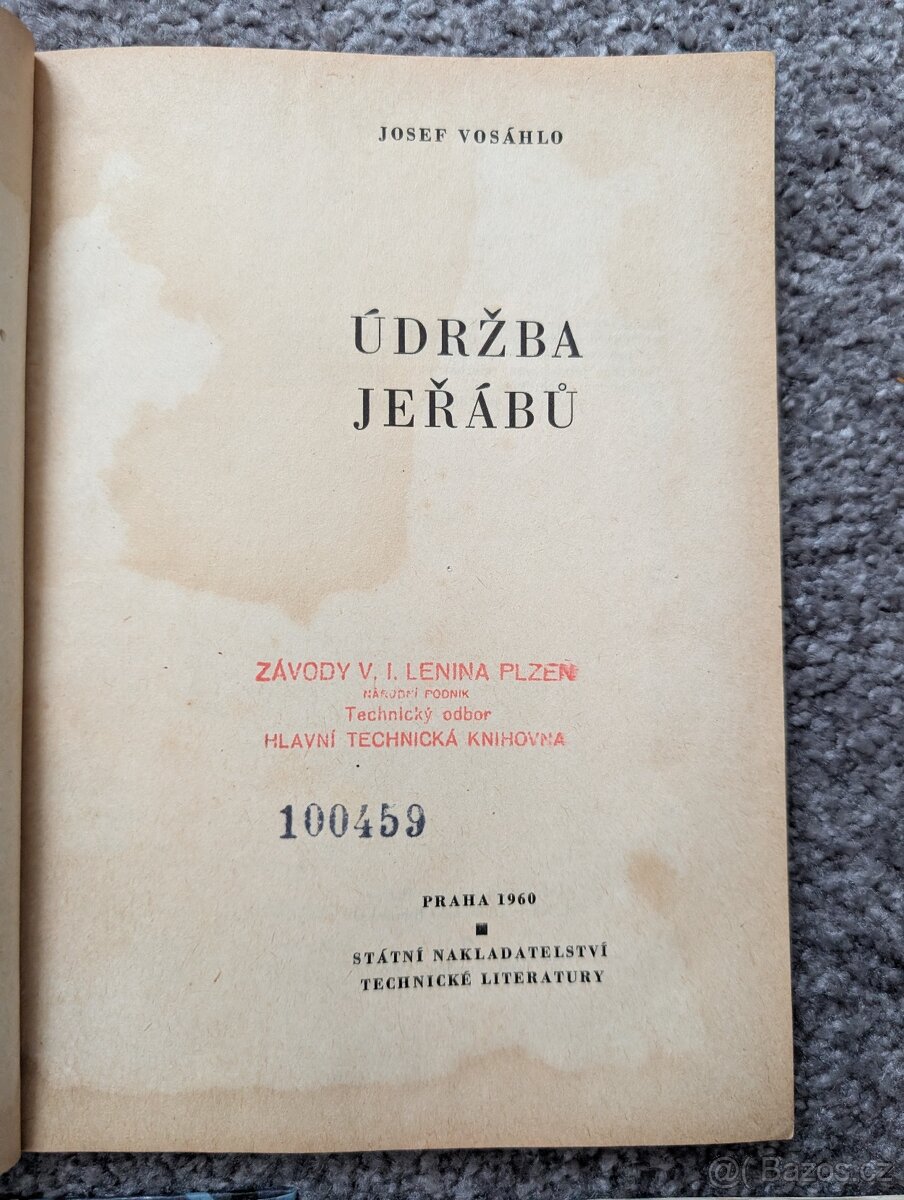 Historické knihy o jeřábech - 2