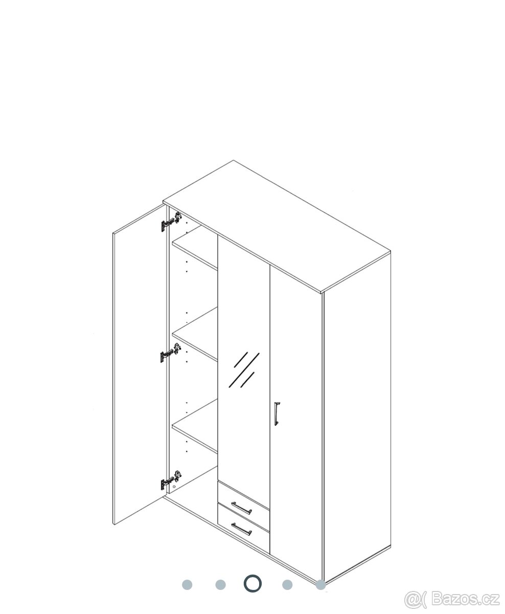 Skříň se zrcadlem - 2
