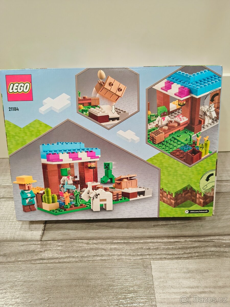 Nové lego Minecraft pekárna - 2