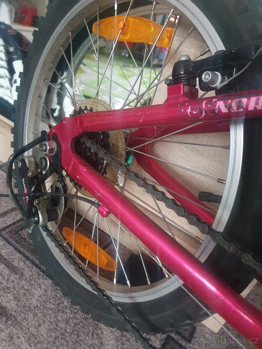 Dětské kolo holčičí 4-8let - 2