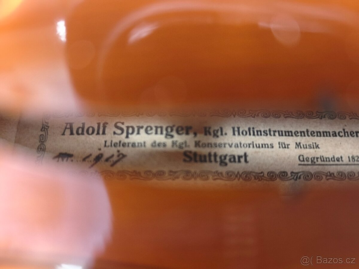 Adolf Sprenger 1917 Stuttgart - 2