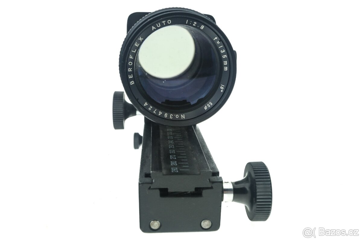 Makroměch USSR + objektiv Beroflex 135mm f/2.8 - 2
