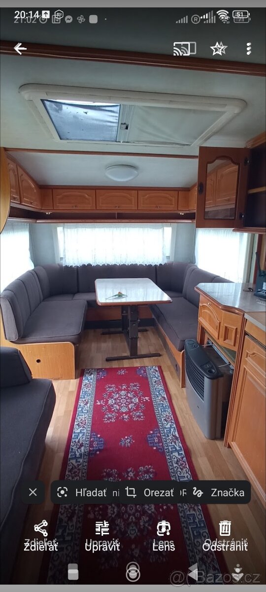 Predám karavan TAbBERT Baronese 655. - 2