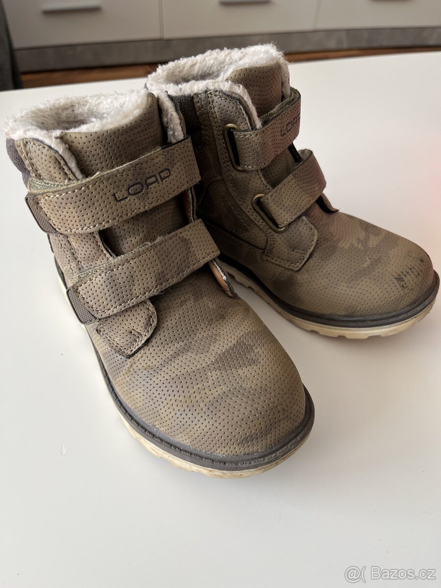 Dětské zateplené boty Loap - vel. 28 - 2