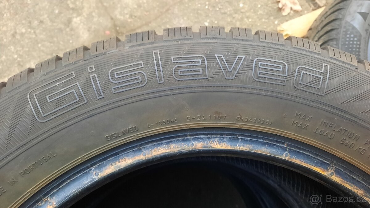 2ks zimní pneu 195/60 r15 - 2