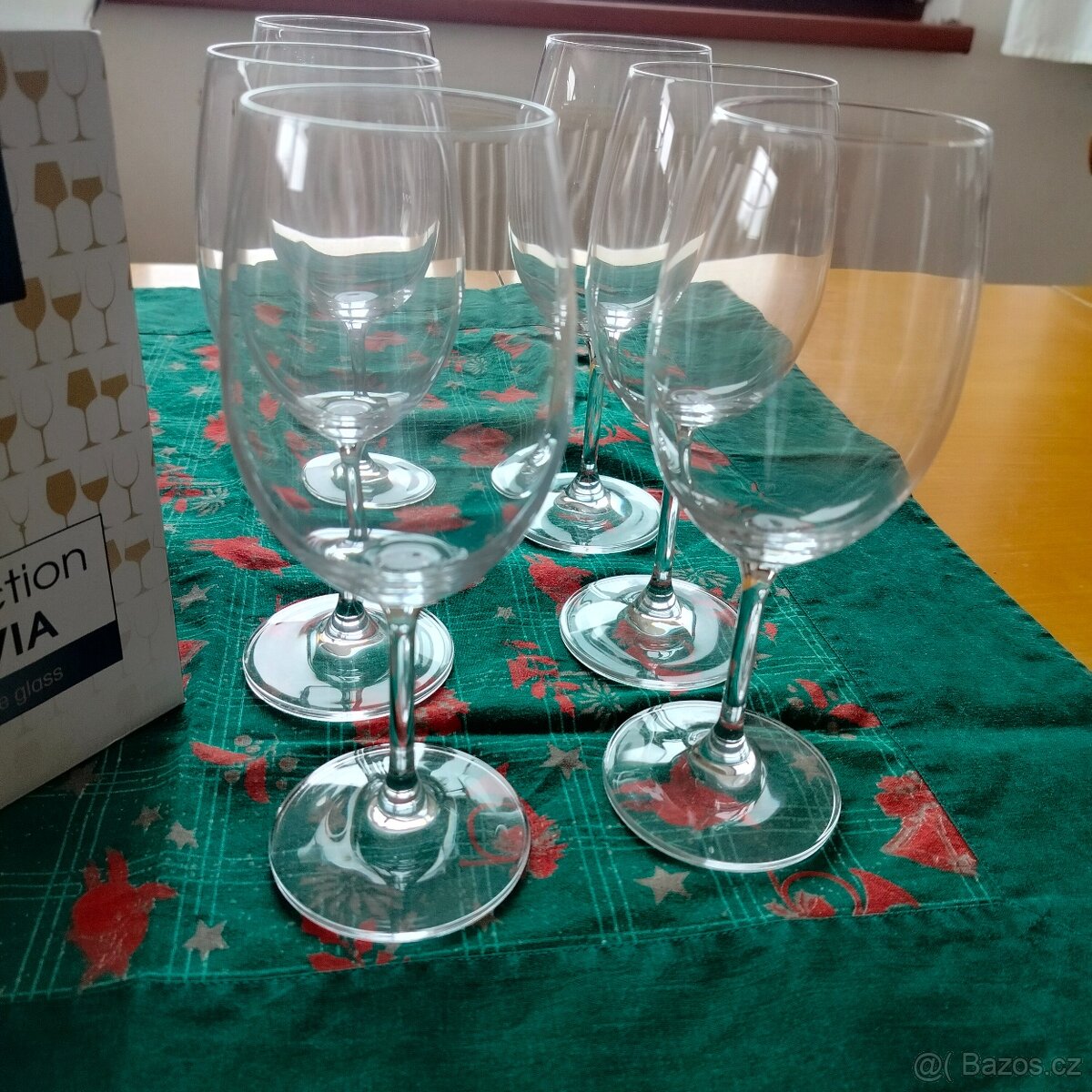 Sada 6 sklenic na víno SYLVIA - 2