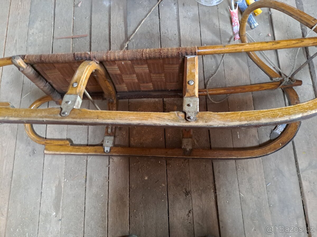 Starožitné sáně (2ks) - 2