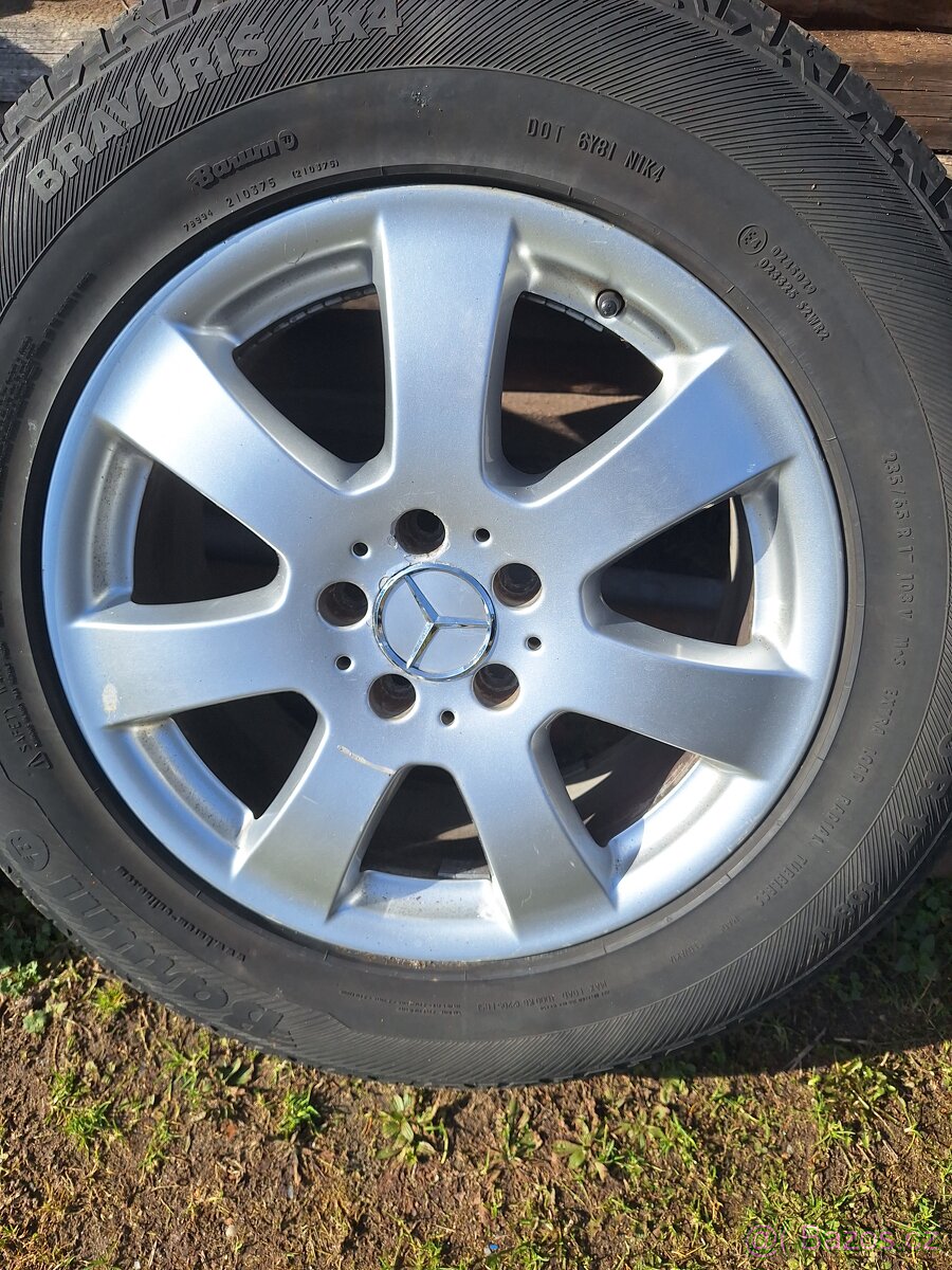 Alukoal mercedes w251 2 sady R-class - 2