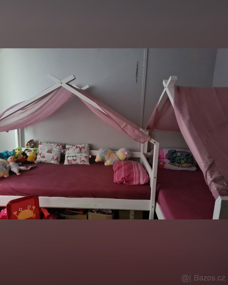 Domečková postel - 2