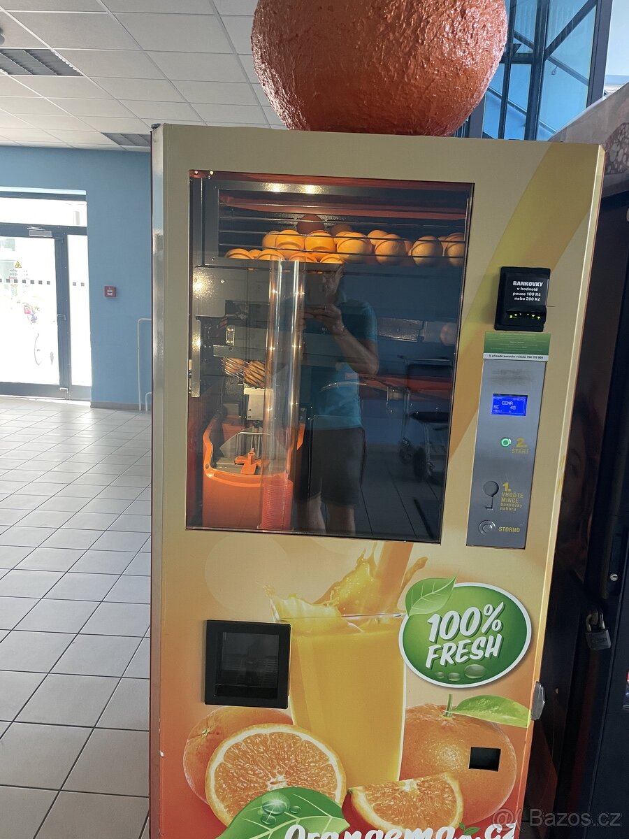 Vydejní automat OR 130 na pomerančovou fresh šťávu - 2