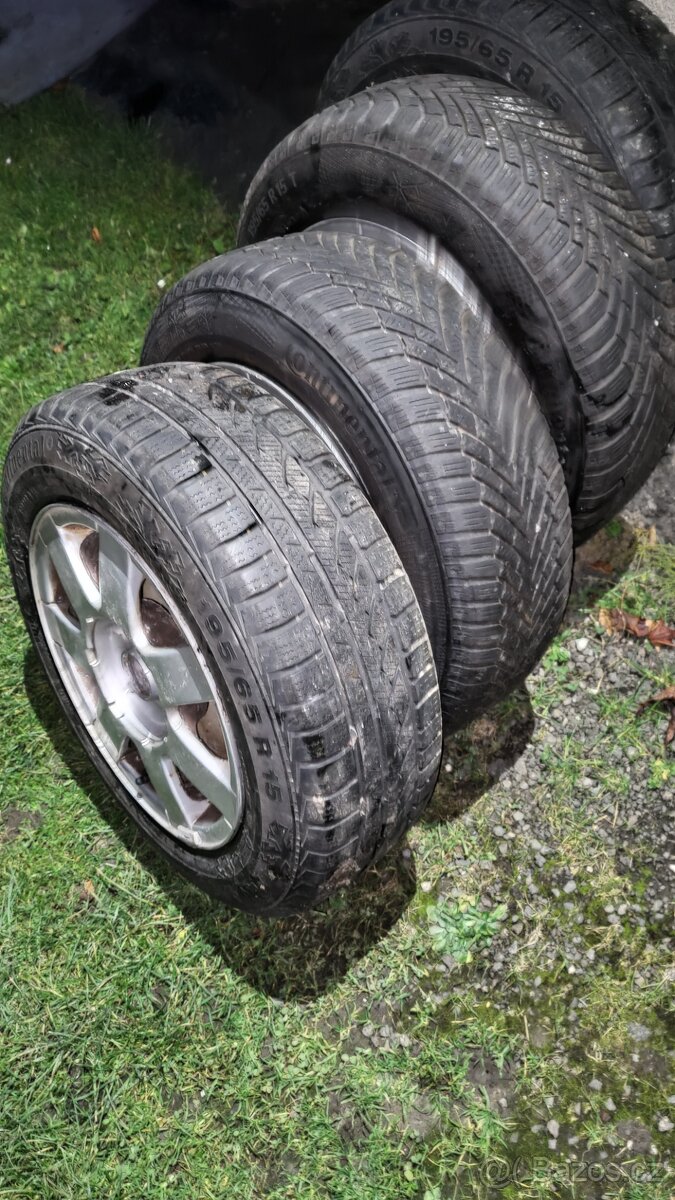 Zimní kola 15" , Vw,Audi,Škoda,Seat .5x112 - 2