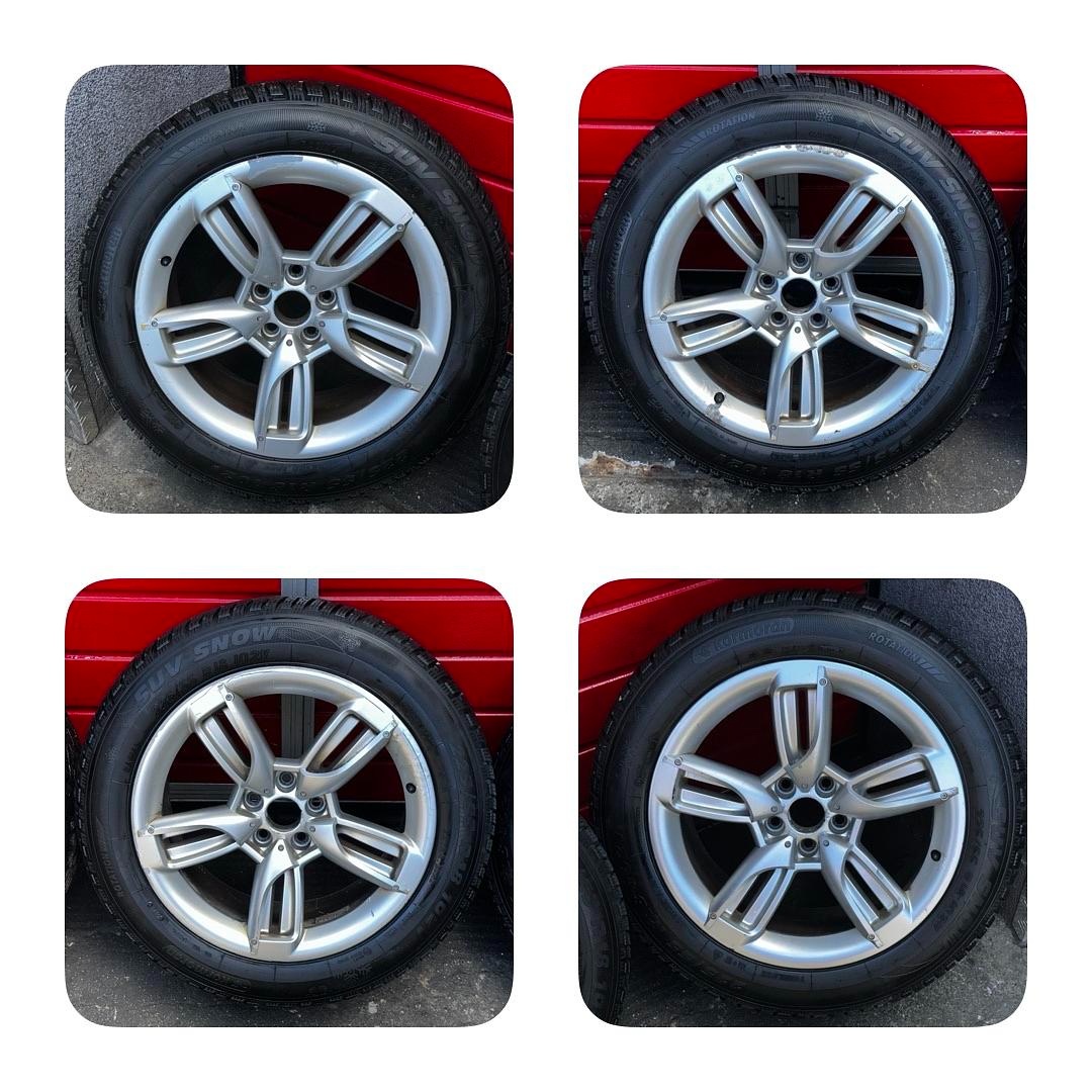 Original ALU kola Audi 18" 8J ET38 zimní pneu 225/55/R18 - 2