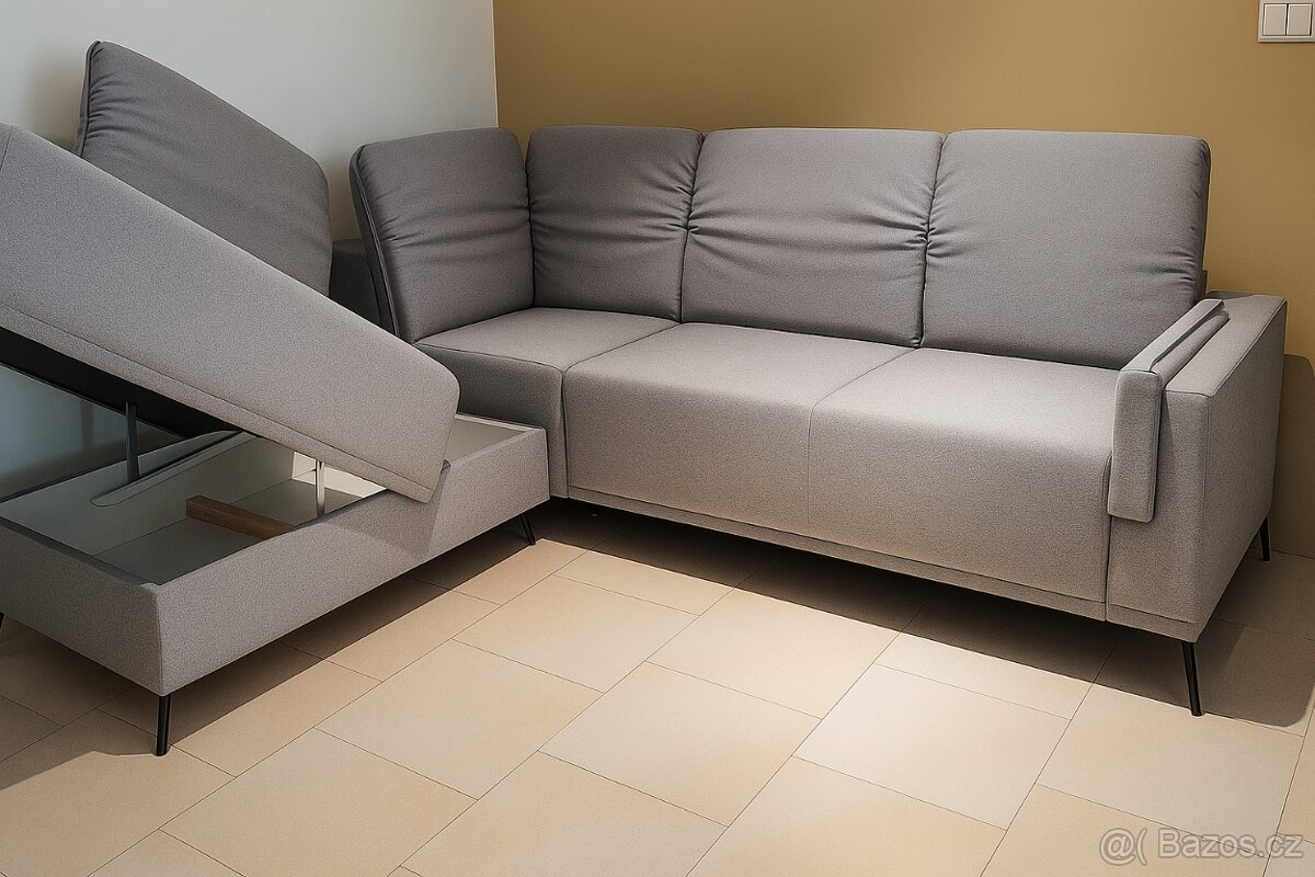 Rozkládací sedací souprava, mozna i doprava - 2