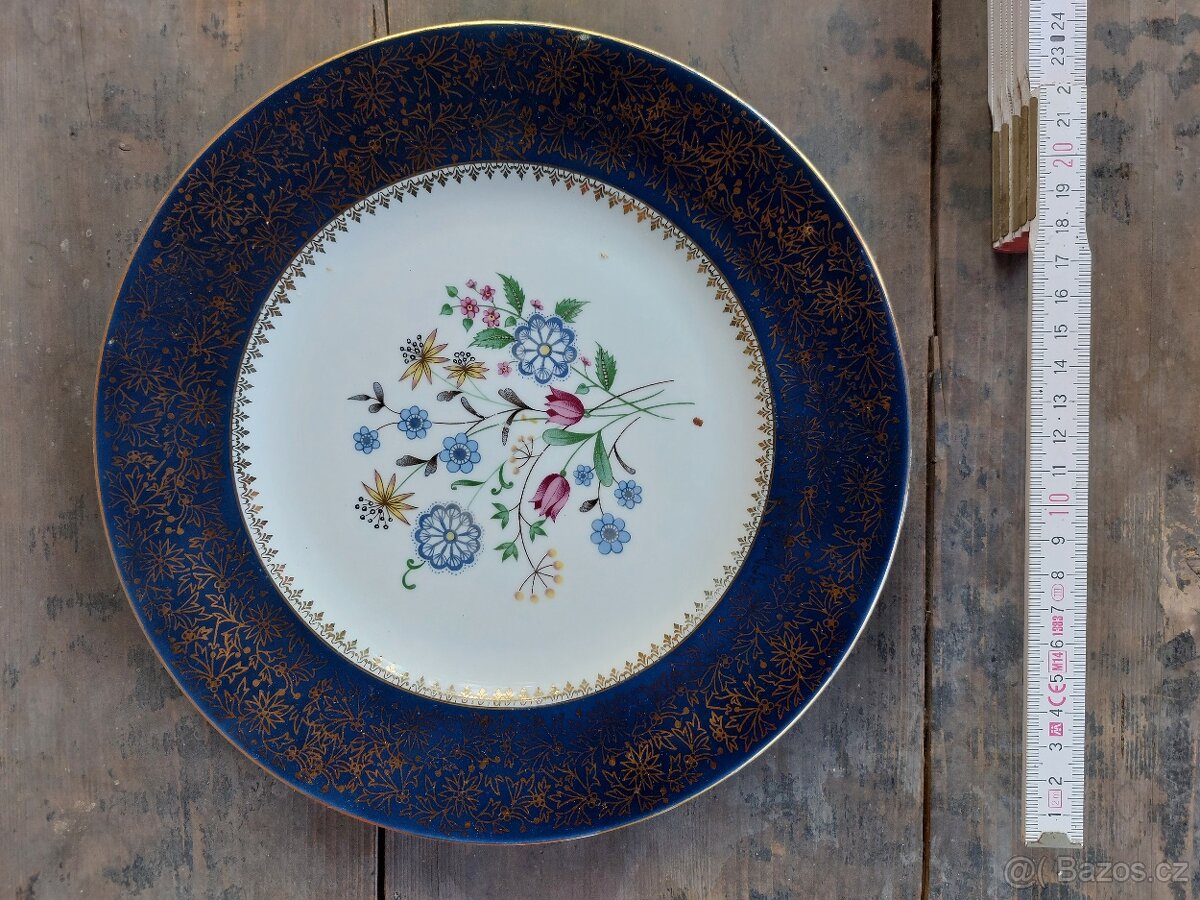 Malovane talire - ruzne druhy - 6 kusu - 2