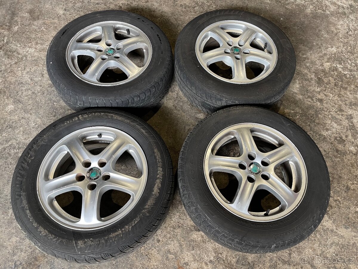 Prodám originální Alu kola Škoda - 2