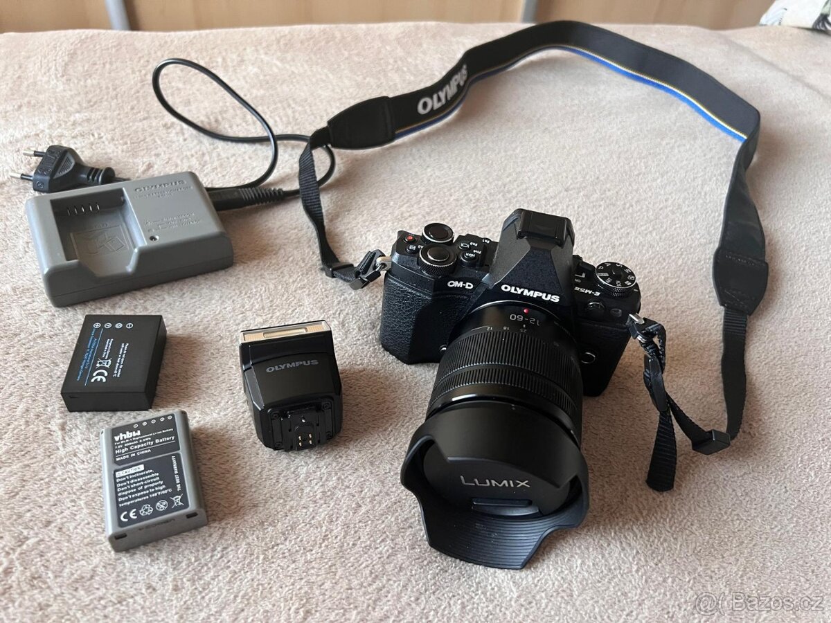 Olympus OM-D E-M5 Mark II – tělo + Panasonic 12–60 m - 2