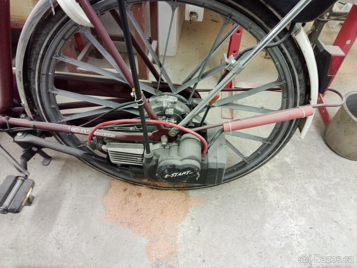 pánské kolo s motorem 301-A Sachs- Spartamet - 2