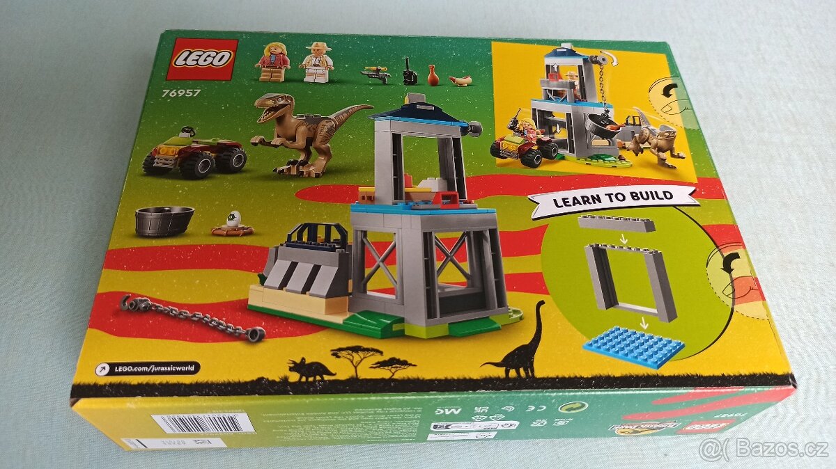 LEGO 76957 Jurassic World Útěk velociraptora - 2