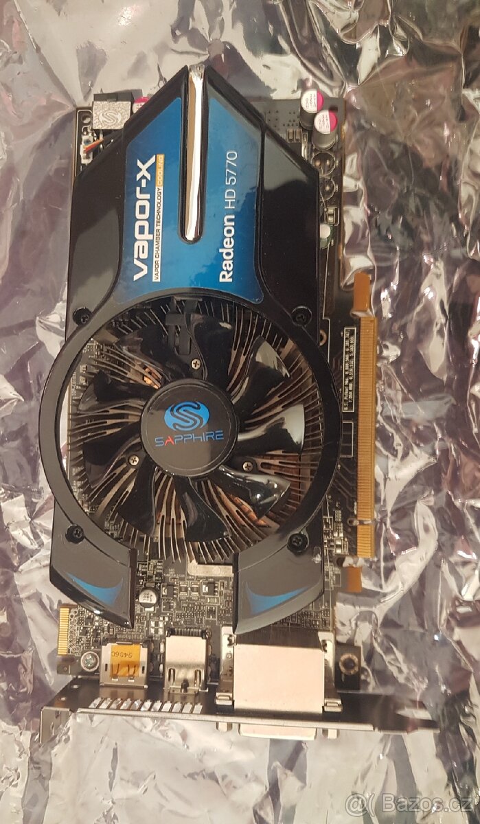 Prodám výkonnou grafickou kartu SAPPHIRE Vapor-X HD 5770 - 2