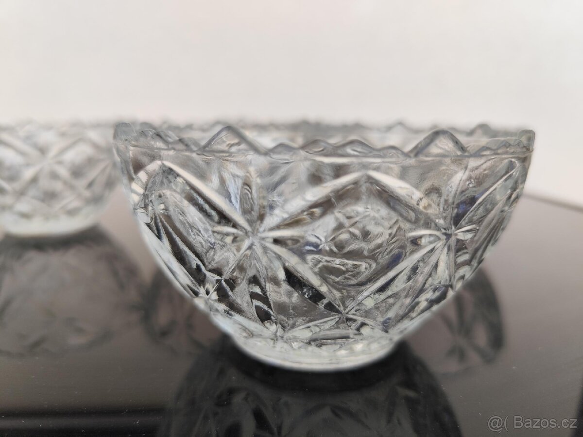 MISKY Z BROUŠENÉHO SKLA - 2