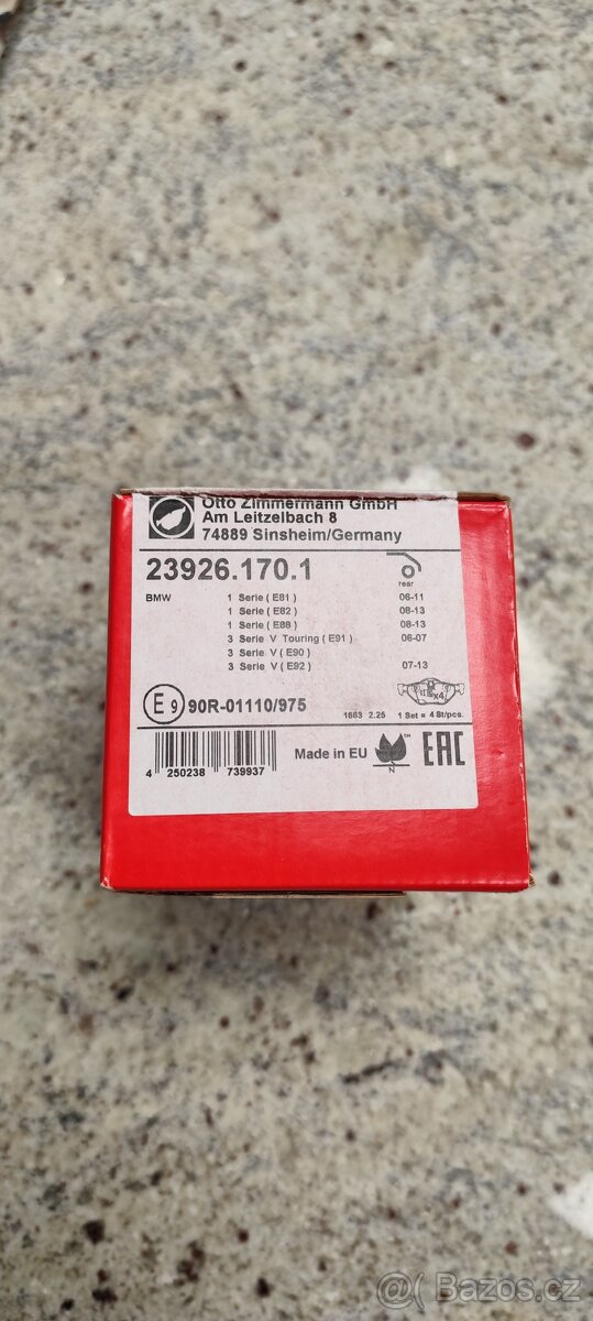 brzdové desky BMW - 2