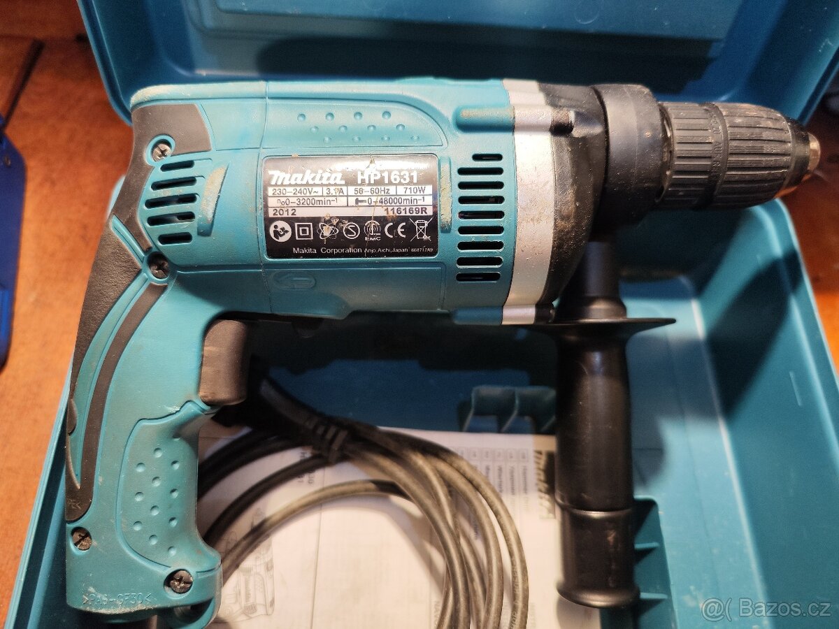 Vŕtačka Makita HP1631K - 2