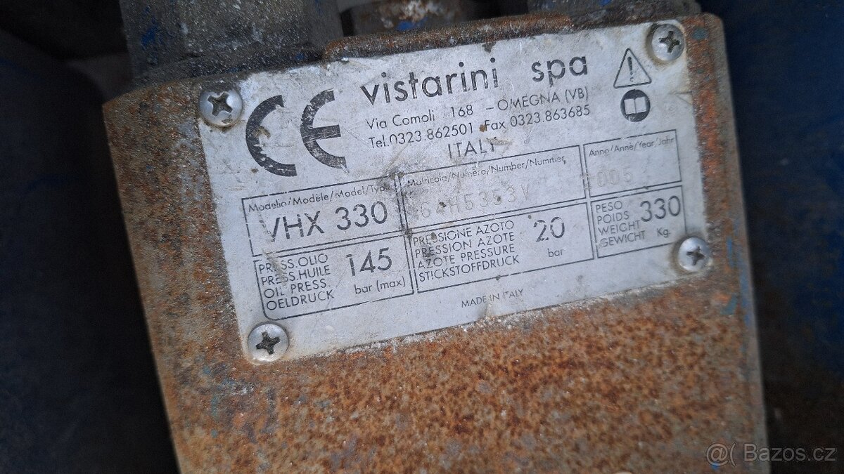 Hydraulické bourací kladivo 330 kg - 2