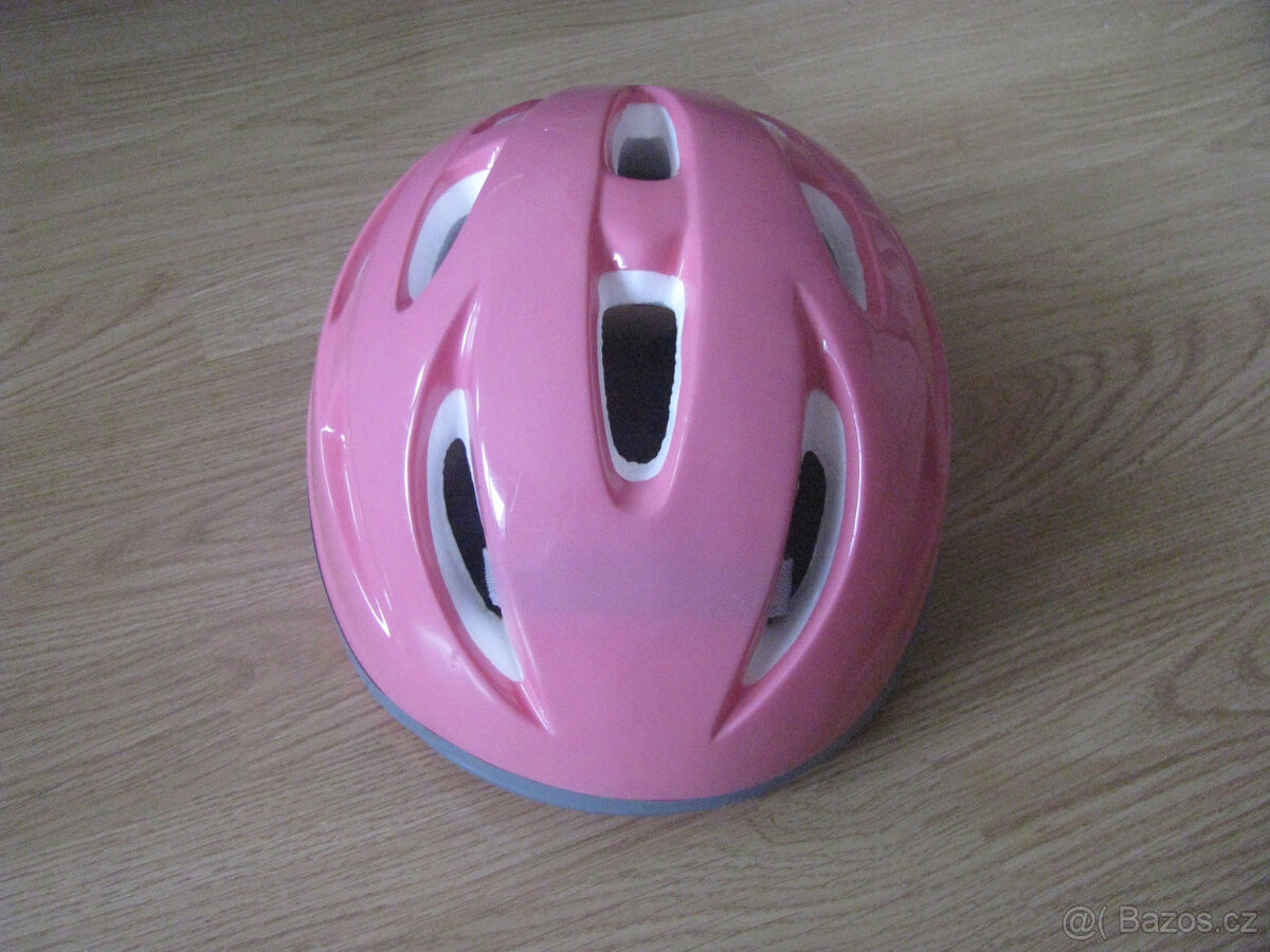 CYKLISTICKÁ HELMA, růžová, vel. M - 2