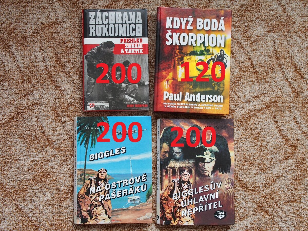 Knihy válečná literatura - 2