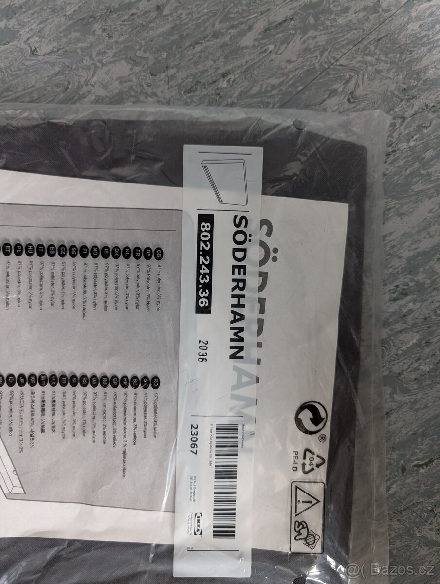 IKEA SÖDERHAMN – originální nové potahy (nepoužité) - 2