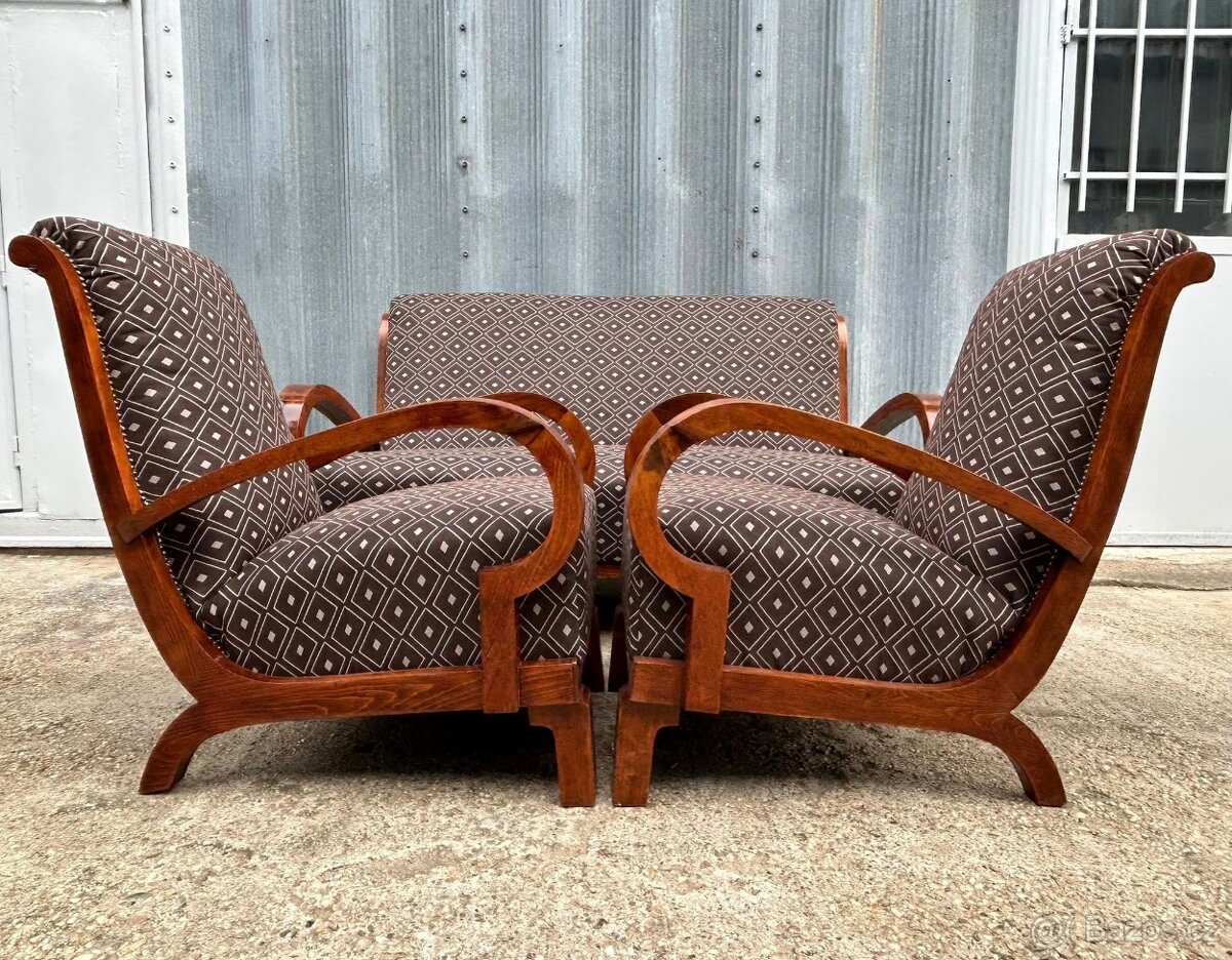 Art DECO Sedacia súprava - F198 - 2