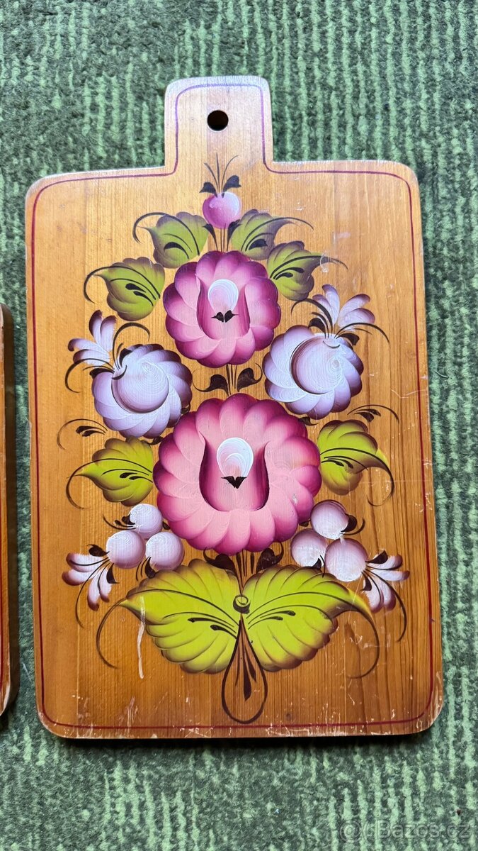 Malovaná prkénka 3x - 2