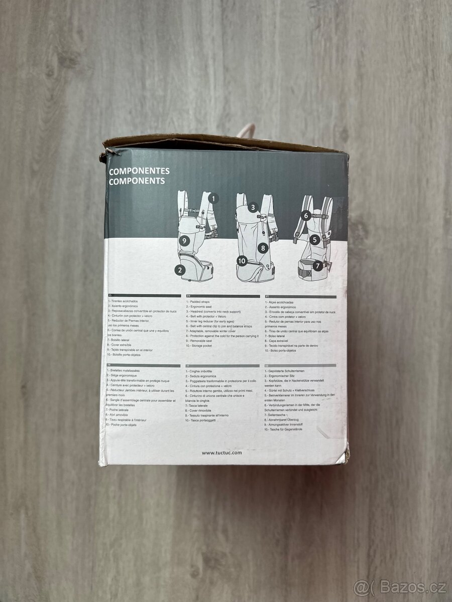 Tuc Tuc - Ergonomické nosítko - 2