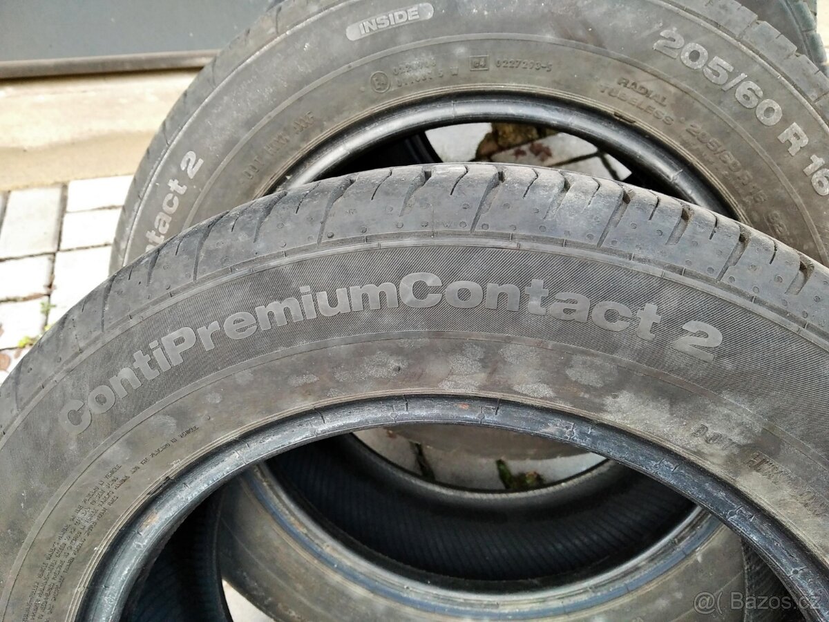 205/60 R16 letni pneumatiky Continental - 2