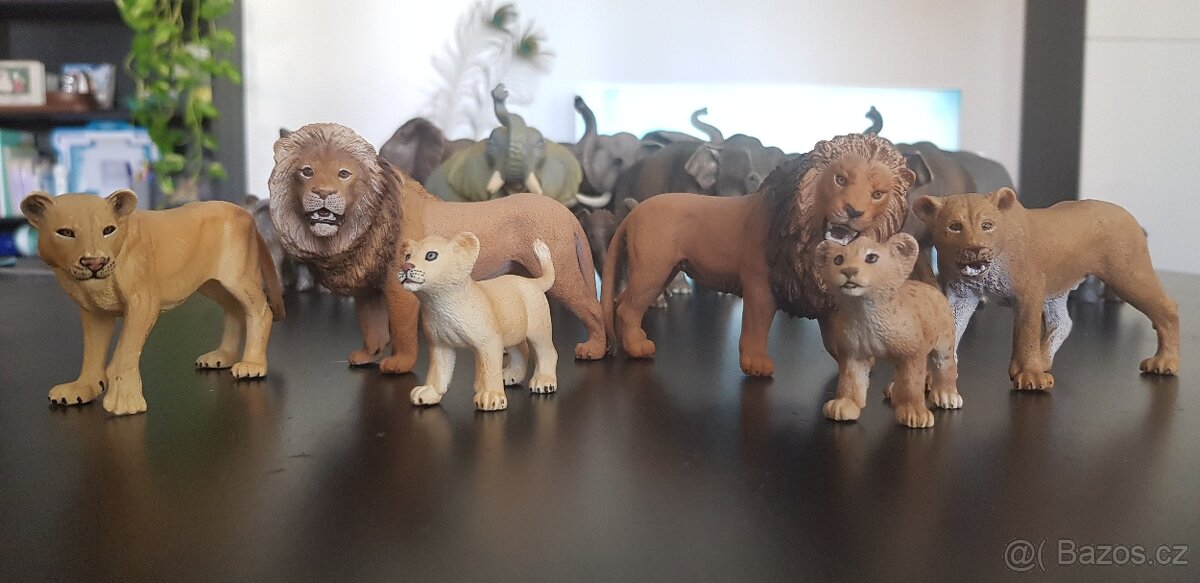 Schleich Safari lev lvice gepard levhart leopard - 2