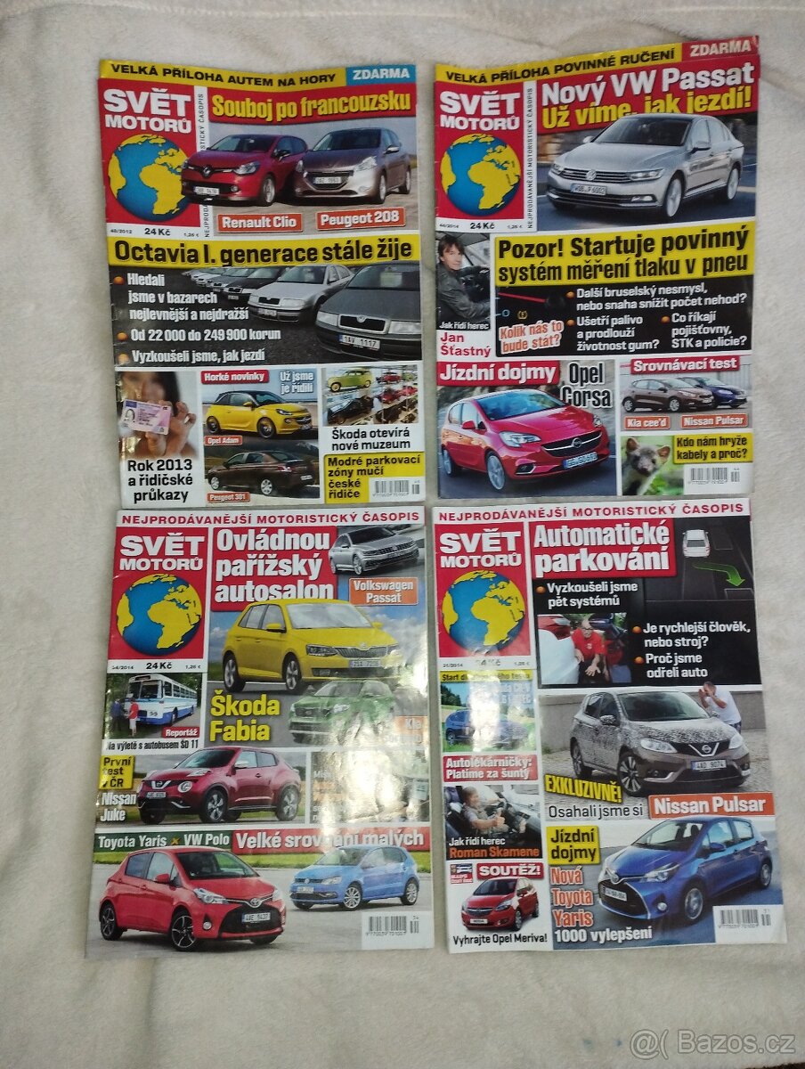 časopisy o autech - 2