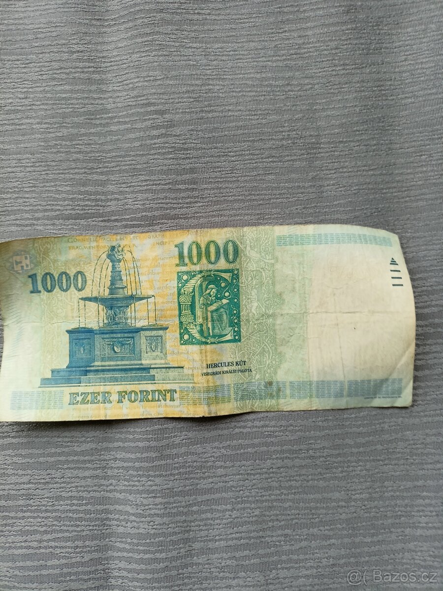 Prodej 1000 forintů bankovka milenium - 2