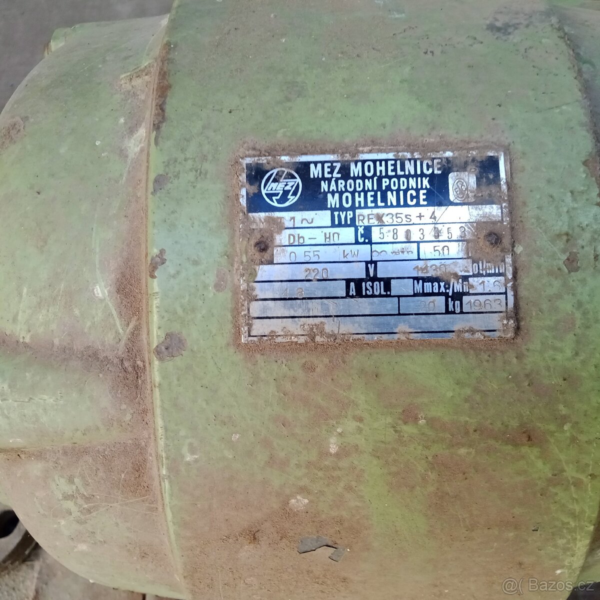 Elektromotor vodárna - 2